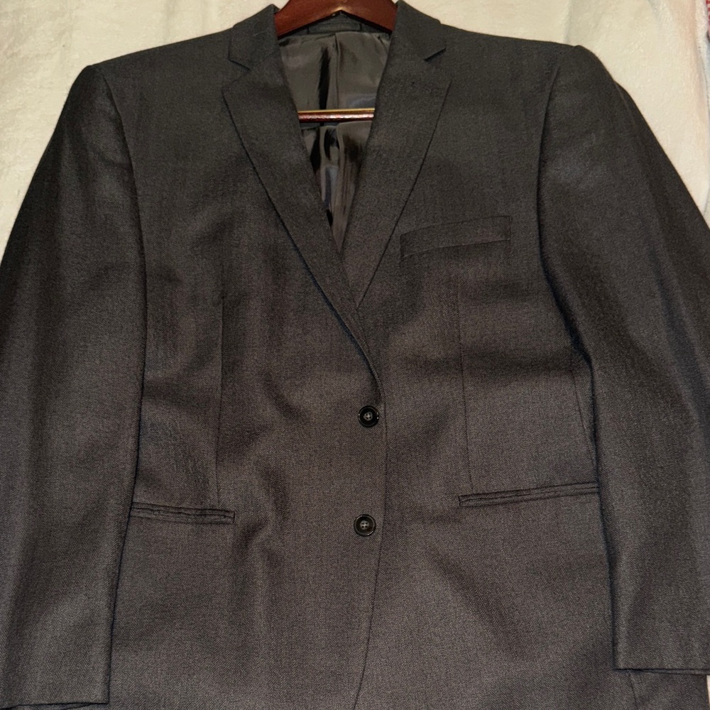 Calvin Klein Charcoal Suit Jacket